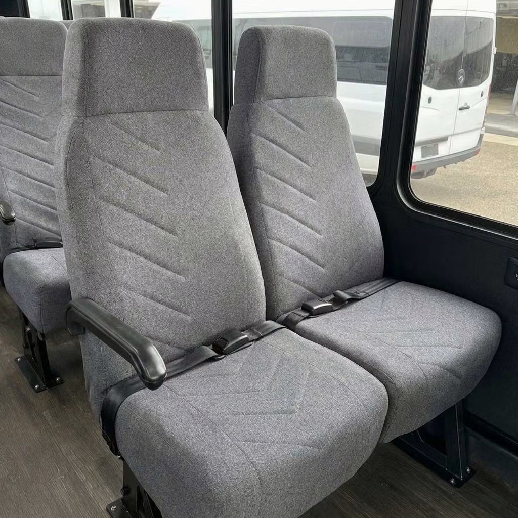 northglenn 18 passenger minibus high back seats
