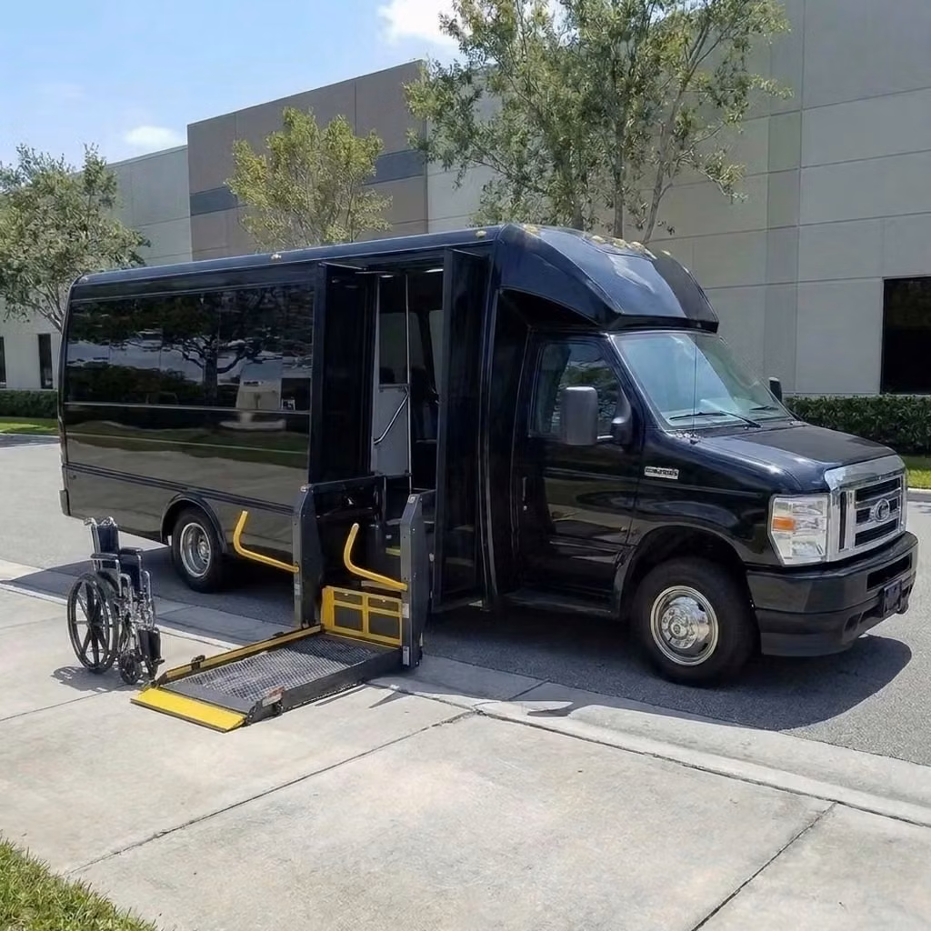northglenn 18 passenger minibus wheelchair lift