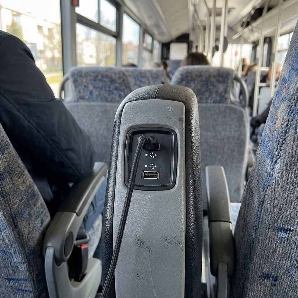 northglenn 30 passenger minibus usb charging