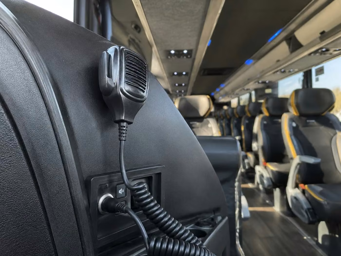 northglenn charter bus pa system