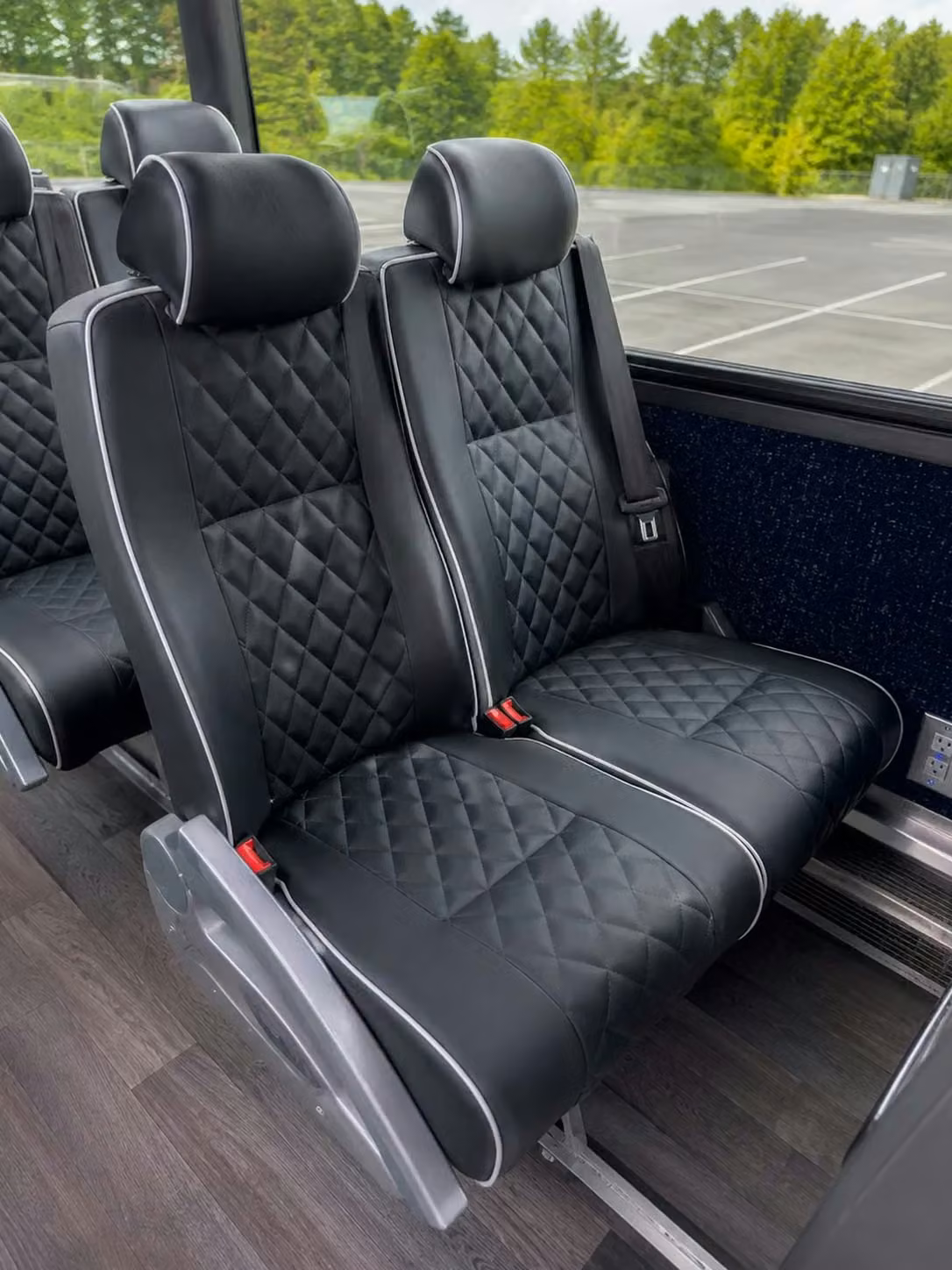 northglenn charter bus reclining seats