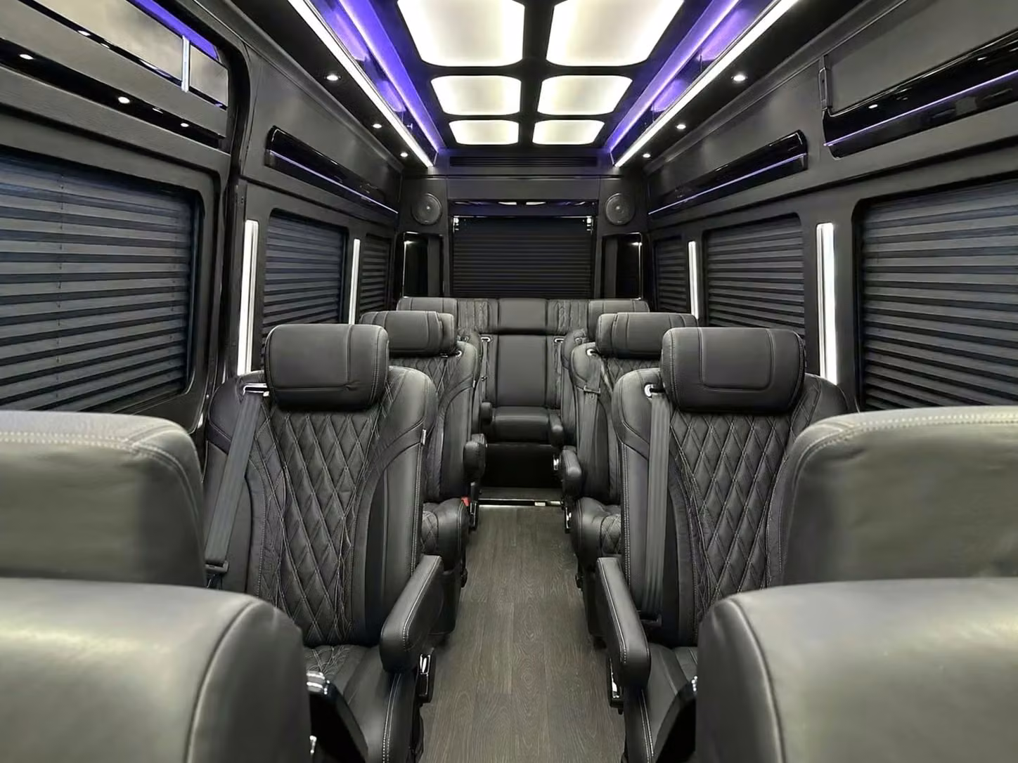 northglenn sprinter van rental with driver reclining seats