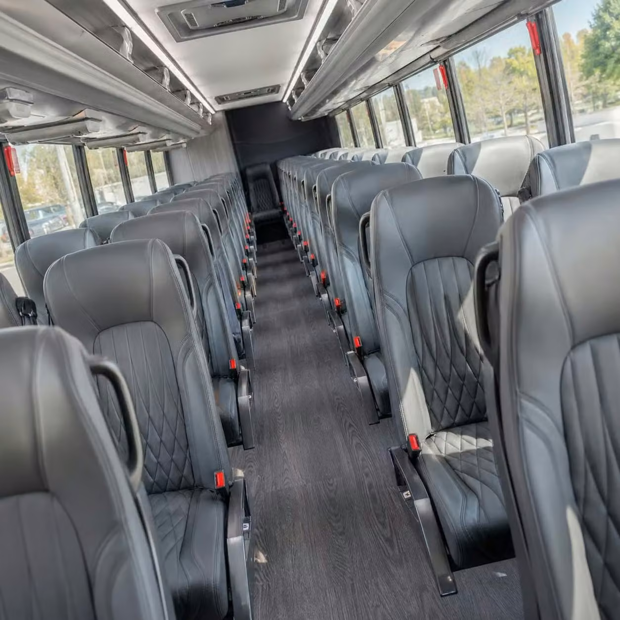 30 passenger minibus inside